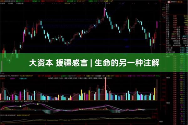 大资本 援疆感言 | 生命的另一种注解