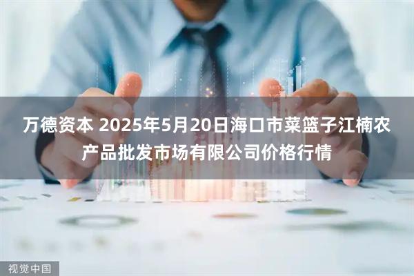 万德资本 2025年5月20日海口市菜篮子江楠农产品批发市场有限公司价格行情